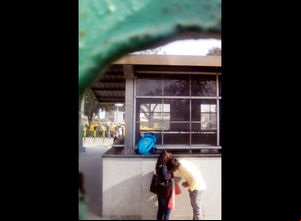 School duo smooch in hidden cam